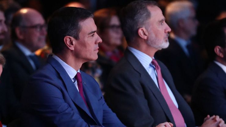 Pedro Sánchez y el Rey acuden a la inauguración del MWC en Barcelona