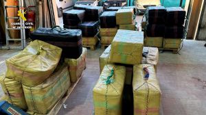 11 detenidos: Intervenidos 2.600 kg de hachís en la costa almeriense