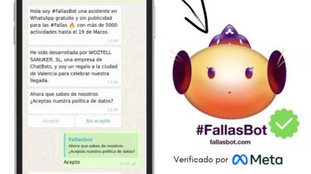 Así es el asistente personal de las Fallas de València