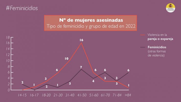 Violencia de género en datos: 83 mujeres asesinadas sólo en 2022 a manos de sus parejas y conocidos