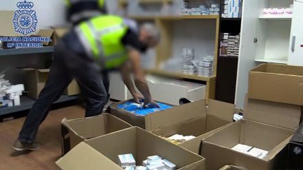 Cae una organización dedicada al tráfico de medicamentos y la distribución de productos nutricionales alterados