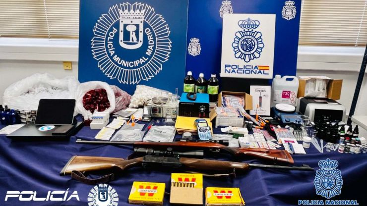 Desmantelan un laboratorio de anabolizantes con graves daños para salud