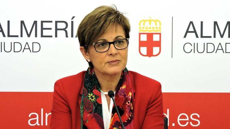 La portavoz del PSOE en el Ayuntamiento de Almería, Adriana Valverde