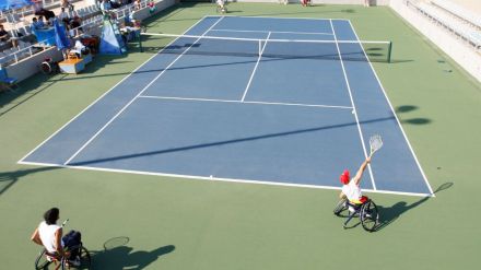 El Mutua Madrid Open acogerá una exhibición de tenis en silla de ruedas
