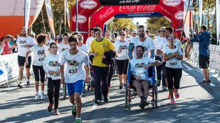 'Volta a Peu per la Discapacitat' en València