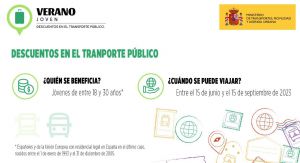 Los jóvenes viajarán este verano con rebajas de hasta un 90% en los billetes de autobús y tren