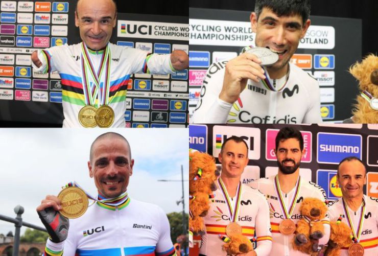 España cierra el Super Mundial de Glasgow con nueve metales
