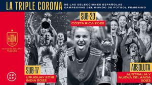 El fútbol femenino español ya tiene su triple corona mundial