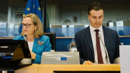 Héctor Gómez expone en el Parlamento Europeo las prioridades de la Presidencia española del Consejo de la UE