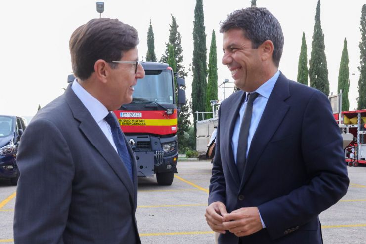 Mazón destaca la 'madurez y eficacia' de la coordinación de las emergencias en España