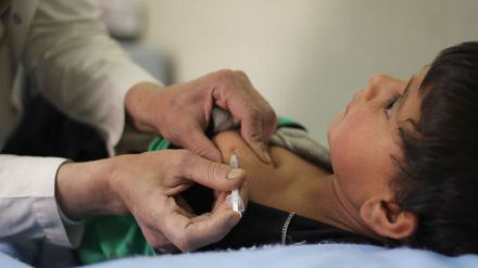 La amenaza mundial del sarampión continúa en aumento