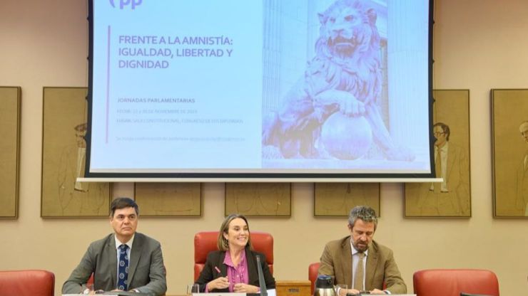 Gamarra afirma que el PP liderará la respuesta internacional contra la amnistía