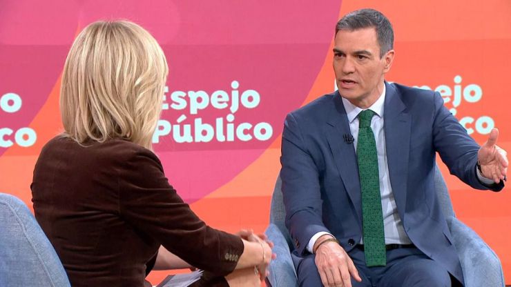 Pedro Sánchez al habla sobre la candente actualidad política