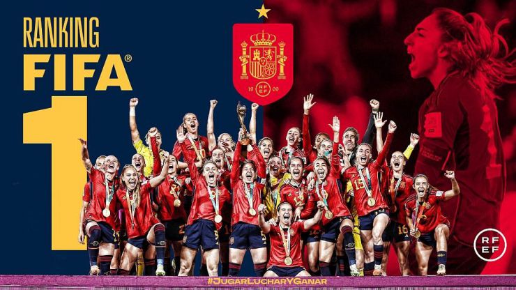 La Selección Española Femenina de Fútbol hace historia con el número 1 en el ranking FIFA