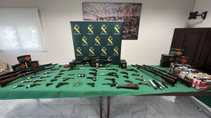 Operación Joe: 8 detenidos, 33 armas y miles de cartuchos incautados en Jaén