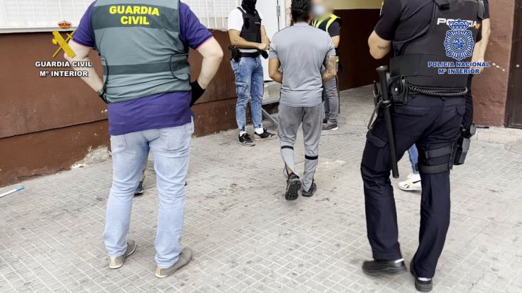 Cae una banda de aluniceros por robar con fuerza armas, jamones y cigarrillos electrónicos en Sevilla