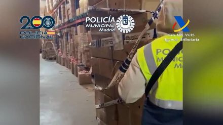 Operación Victoria: Intervenidos más de 95.000 pares de zapatillas falsificadas