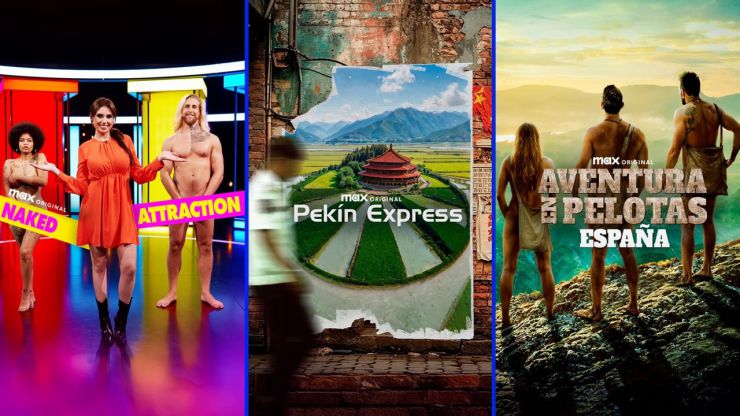 Analizamos los títulos anunciados por MAX España: Pekín Express, Naked Attraction y Aventura en pelotas