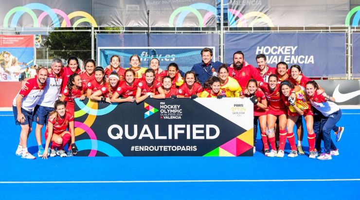 Las guerreras del hockey español se ganan a pulso su participación en París 2024