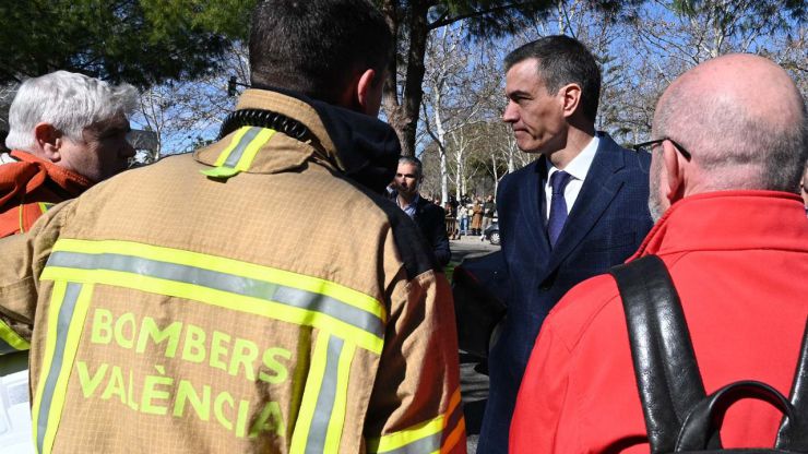 Sánchez se desplaza hasta Valencia para trasladar la solidaridad, cariño y empatía del Gobierno a las víctimas del incendio