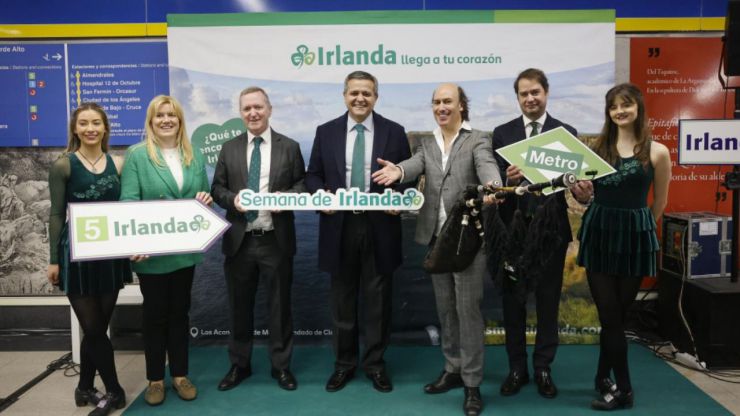 La Comunidad de Madrid celebra San Patricio con Carlos Núñez o la cantante de The Corrs