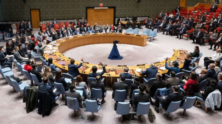 Rusia y China vetan en el Consejo de Seguridad una resolución de Estados Unidos sobre un alto el fuego en Gaza