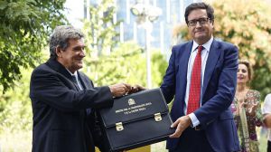 Óscar López recibe la cartera de Transformación Digital y de la Función Pública de manos de José Luis Escrivá