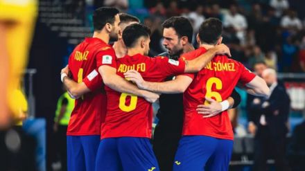 Fútbol sala: España logra su primera victoria y el sábado cerrará el grupo ante Libia
