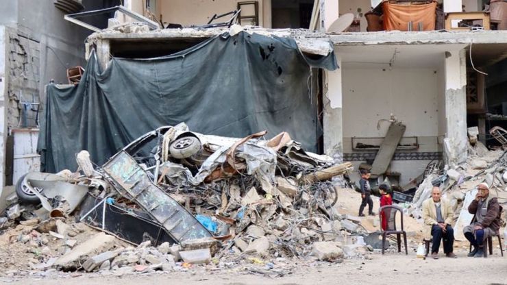 En el norte de Gaza 'huele a muerte por todas partes'