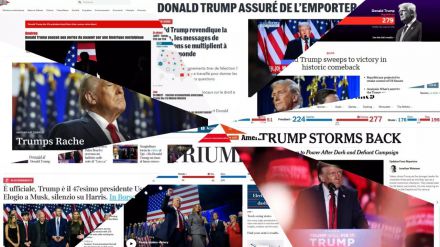 El mundo reacciona a la victoria de Trump en las elecciones de EEUU