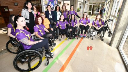 Las Felinas, el primer equipo femenino español de rugby en silla de ruedas, participará en la copa del mundo