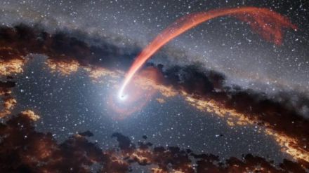 Científicos observan un estallido cósmico tras un agujero negro devorando una estrella