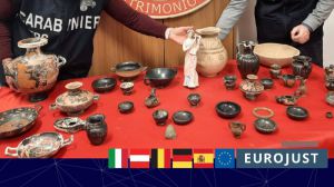 Eurojust desmantela redes criminales en 2024, desde arte falso hasta blanqueo de dinero