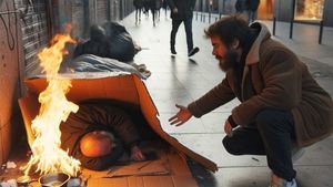 Siete años de prisión por intentar quemar vivo a un hombre sin techo en plena calle en Madrid