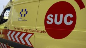 Tres hombres heridos tras volcar su vehículo en Gran Canaria