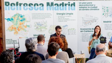 Madrid lanza el plan Refresca para combatir el cambio climático y mejorar la habitabilidad