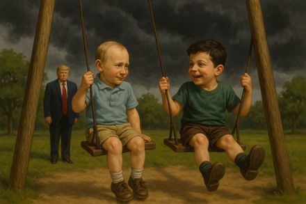 Trump describe a Putin y Zelenski como 'niños peleando en un parque' y advierte sobre sanciones