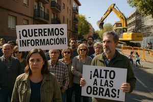 Vecinos de Madrid exigen al Ayuntamiento soluciones ante el desamiantado que les obliga a permanecer confinados