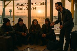 Ni chinches ni bulos discriminatorios: Aena prohibe que las personas sin hogar duerman en el Aeropuerto de Barajas