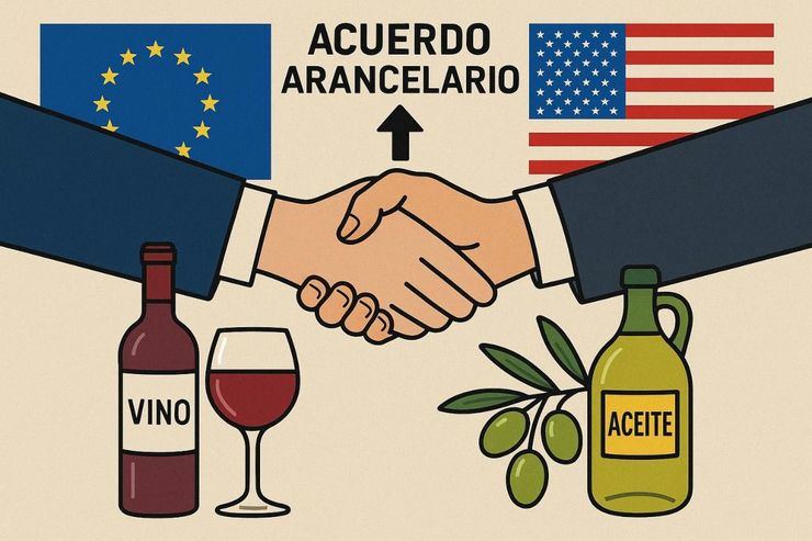 El nuevo acuerdo arancelario entre la UE y EE. UU. podría cambiarlo todo para el vino y el aceite español