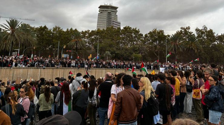 Protestas masivas en España contra el genocidio en Gaza