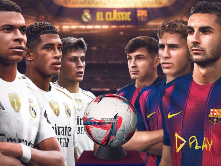Clásico en el Bernabéu: Real Madrid y Barcelona se enfrentan por el liderato de LaLiga