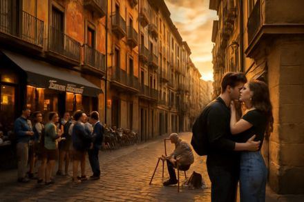 Descubriendo los secretos encantados de Pamplona: Un paseo por la noche eterna