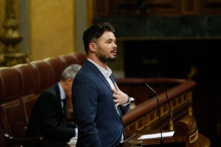 Rufián propone unir a la izquierda para frenar a PP y Vox: 'Hay que actuar, si no, nos comen por los pies'
