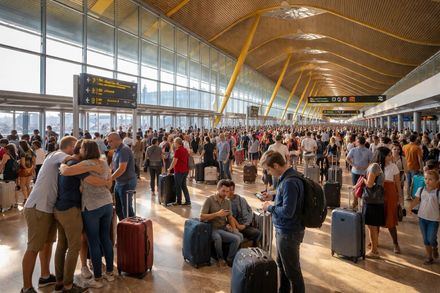 Aena reporta 25,8 millones de pasajeros en enero de 2026