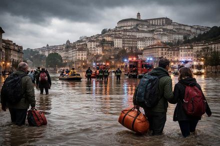Alerta máxima: Coimbra al borde de una inundación histórica