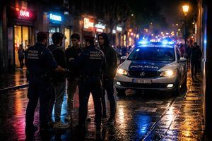 Un menor arrestado por la muerte violenta de un hombre en Barcelona