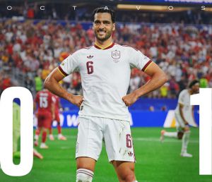 España avanza a cuartos tras vencer a Portugal con un gol de Mikel Merino