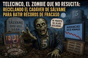 Telecinco, el zombie que no resucita: reciclando el cadáver de Sálvame para batir récords de fracaso