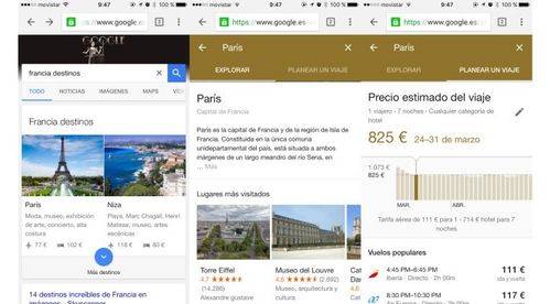 Google se lanza a por los comparadores de viajes